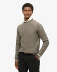 Superdry Chunky Raglan Jumper | Walnut Brown