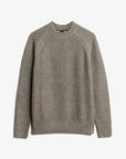 Superdry Chunky Raglan Jumper | Walnut Brown