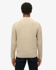 Superdry Chunky Raglan Jumper | Pepper Beige