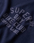 Superdry Copper Label Chest Graphic T-Shirt | Blue Navy Marle