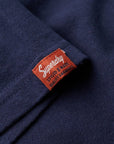 Superdry Copper Label Chest Graphic T-Shirt | Blue Navy Marle