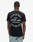 Superdry Copper Label Chest Graphic T-Shirt | Jet Black