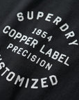 Superdry Copper Label Chest Graphic T-Shirt | Jet Black