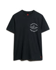 Superdry Copper Label Chest Graphic T-Shirt | Jet Black