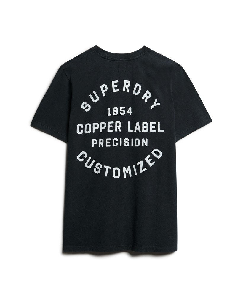 Superdry Copper Label Chest Graphic T-Shirt | Jet Black