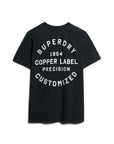 Superdry Copper Label Chest Graphic T-Shirt | Jet Black