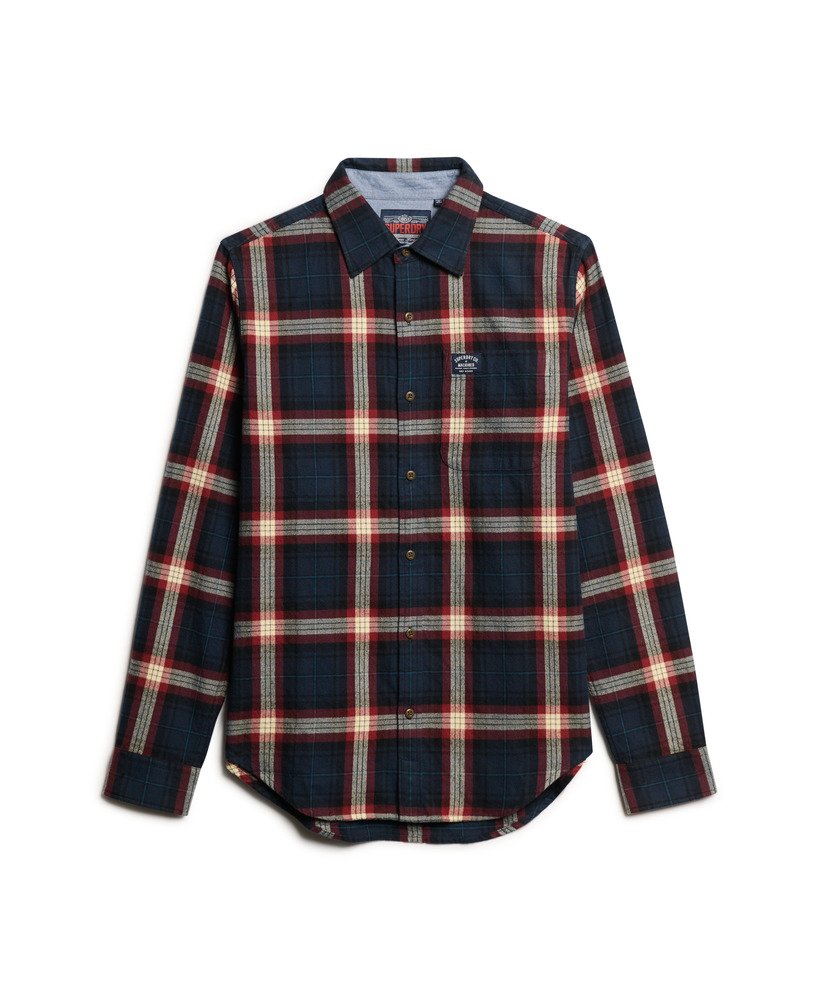 Superdry Lumberjack Shirt | Oregon Navy Check