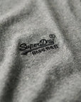 Superdry Essential Logo Long Sleeve T-Shirt | Volcanic Black Grit