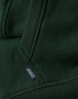 Superdry Essential Logo Zip Hoodie | Forest Green