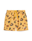 Superdry Hawaiian Print Swim Shorts | Yellow