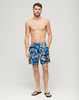 Superdry Hawaiian Print Swim Shorts | Ocean