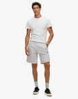 Superdry Logo Jersey Shorts | Grey Marle