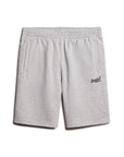 Superdry Logo Jersey Shorts | Grey Marle