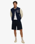 Superdry Logo Jersey Shorts | Navy