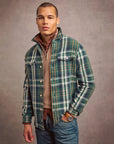 Superdry Merchant Shirt Jacket | Green Check