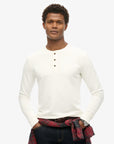 Superdry Merchant Grandad Top| Ecru