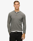 Superdry Merchant Grandad Top| Grey Grindle