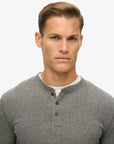 Superdry Merchant Grandad Top| Grey Grindle