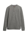 Superdry Merchant Grandad Top| Grey Grindle