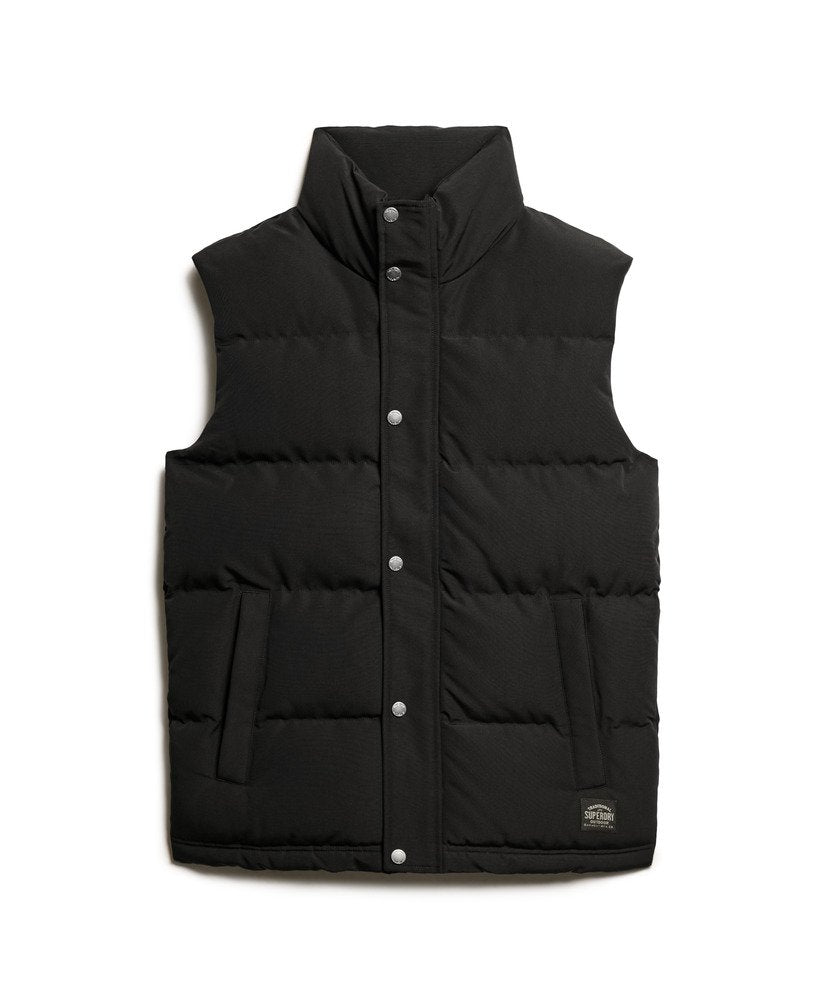 Superdry Non Hooded Gilet | Black