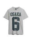 Superdry Osaka Graphic Tee | Ash Grey