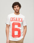 Superdry Osaka Graphic NR Tee | Optic White