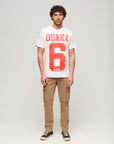 Superdry Osaka Graphic NR Tee | Optic White