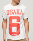 Superdry Osaka Graphic NR Tee | Optic White