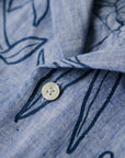 Superdry Printed Linen Short Sleeve Shirt | Crystal Optic