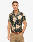 Superdry Printed Linen Short Sleeve Shirt | Maddie