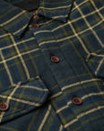 Superdry Quilt Check Overshirt | Navy Check