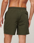 Superdry Graphic Swim Shorts | Khaki