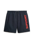 Superdry Graphic Swim Shorts | Navy