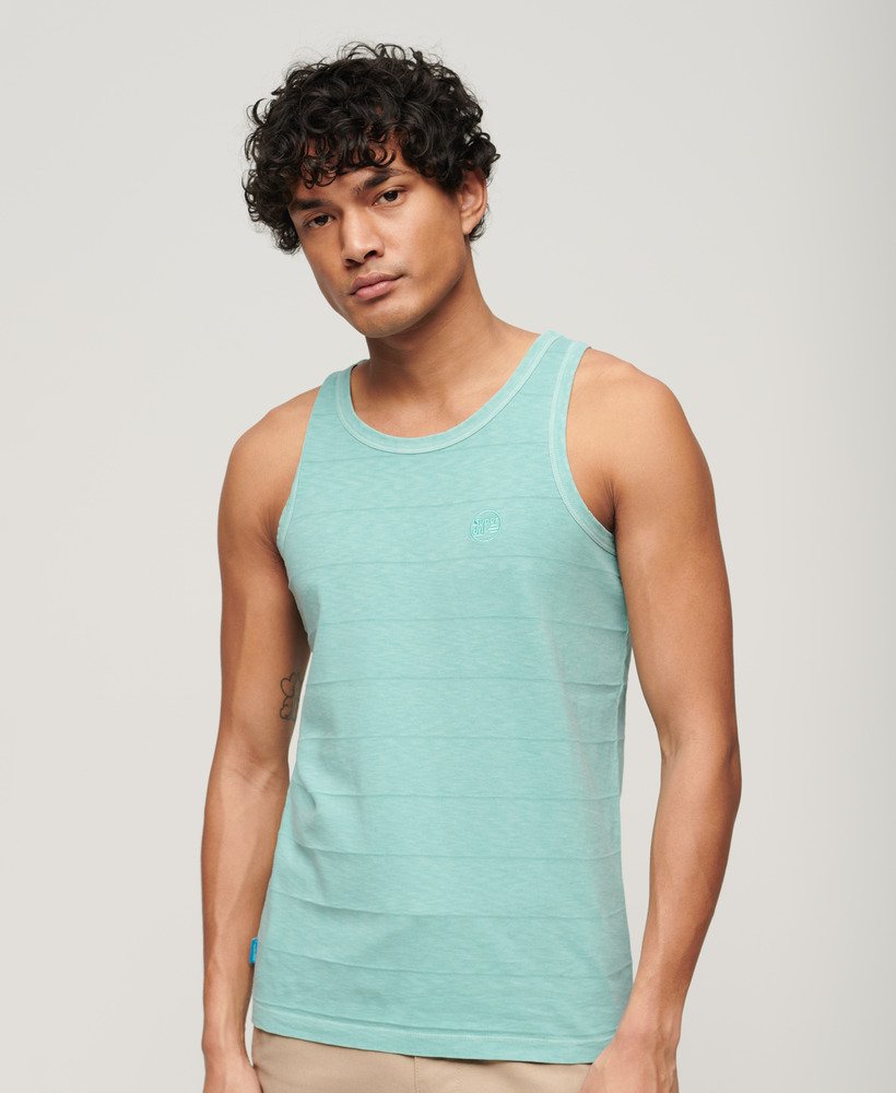 Superdry Textured Tank | Mint