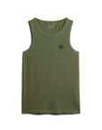 Superdry Textured Tank | Olive