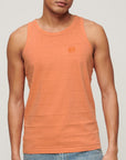 Superdry Textured Tank | Rust Orange