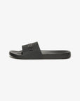 Superdry Vegan Logo Pool Slides | Black