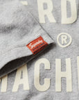 Superdry Workwear Flock T-Shirt | Ash Grey