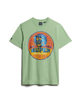 Superdry Gasoline Workwear Graphic T-Shirt | Soft Green