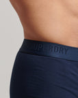 Superdry Trunk Triple Pack | Navy