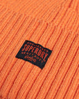 Superdry Workwear Knitted Beanie | Jaffa Orange