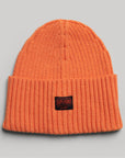 Superdry Workwear Knitted Beanie | Jaffa Orange