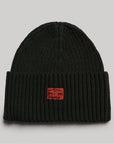 Superdry Workwear Knitted Beanie | Surplus Olive