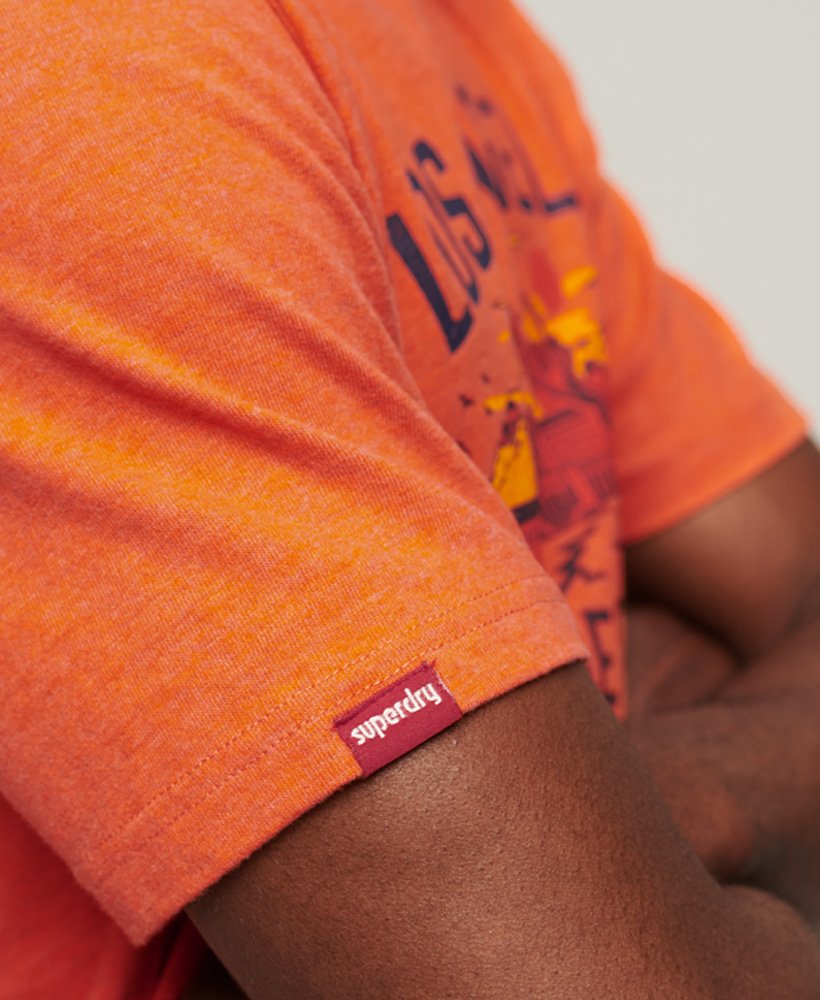 Superdry Vintage City Souvenir T-Shirt  New House Orange Marl – LIFE FOR  MEN