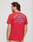 Superdry Vintage Americana Graphic T-Shirt | Soda Pop Red