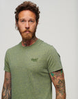 Superdry Essential Logo T-Shirt | Vine Green marle