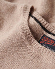 Superdry Essential Crew Jumper | Birch Brown Marle