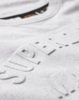 Superdry Embossed Workwear Graphic T-Shirt | Glacier Grey