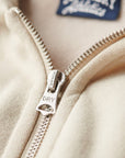 Superdry Essential Logo Zip Hoodie | Light Stone Beige
