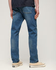 Superdry Vintage Slim Straight Jeans | Mercer Mid Blue